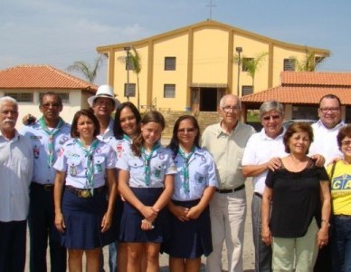Rotarianos visitam o Santuário de Frei Galvão
