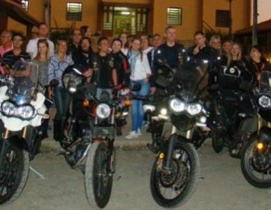 Moto Clube Os peregrinos visitam o Santuários