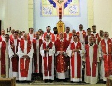 Clero da Arquidiocese participa de retiro