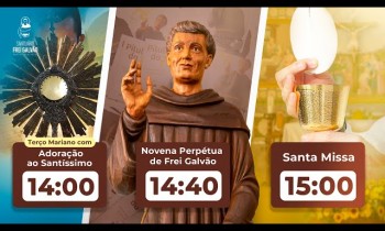 Adoraçao ao Santissimo , Novena Perpétua e Santa Missa- Santuário Frei Galvão 11/04/2024